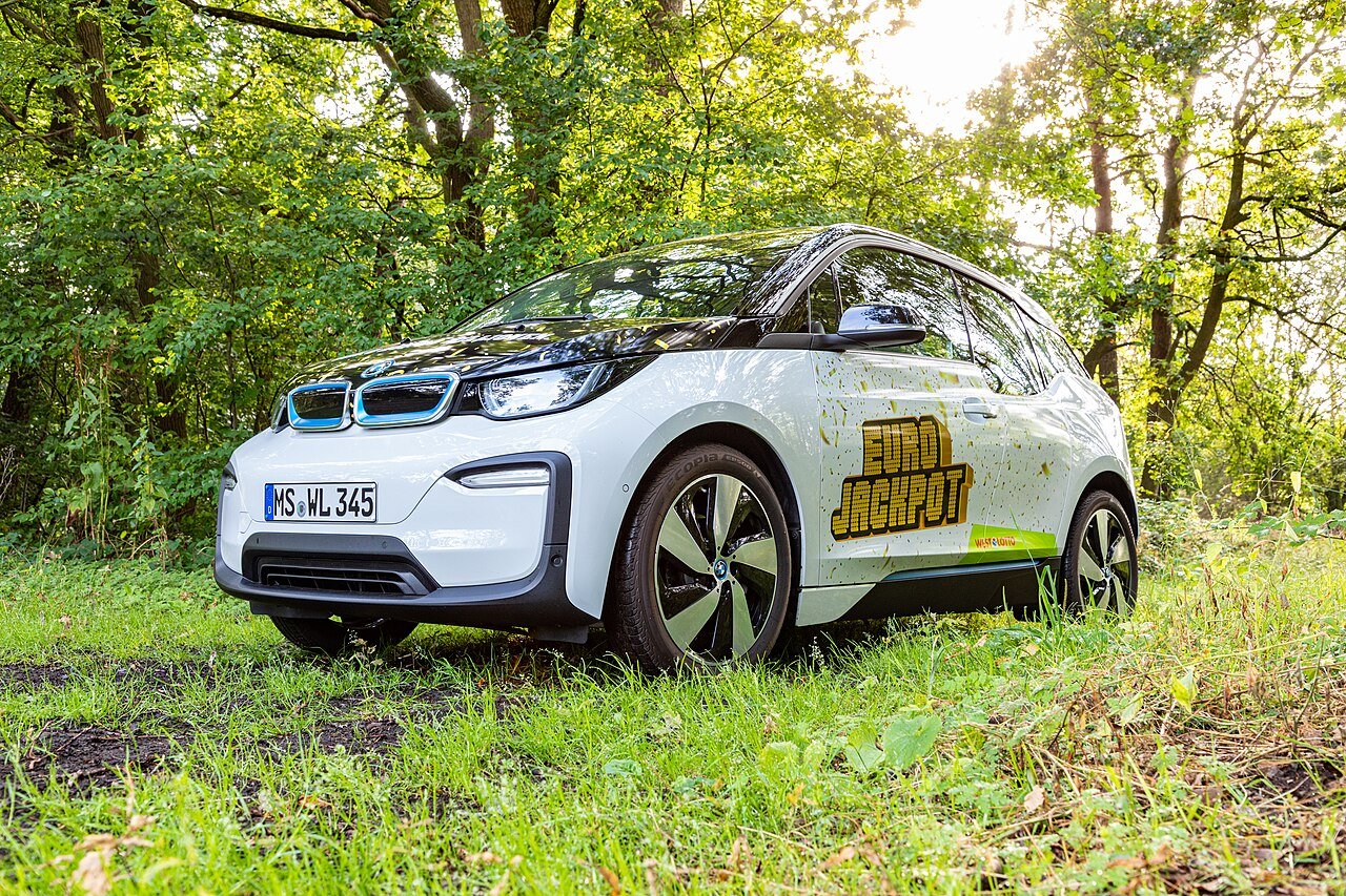 BMW i3 with a carbon-fiber-reinforced-plastic passenger cell — a real-world example of how to improve power to weight ratio by cutting mass instead of adding power