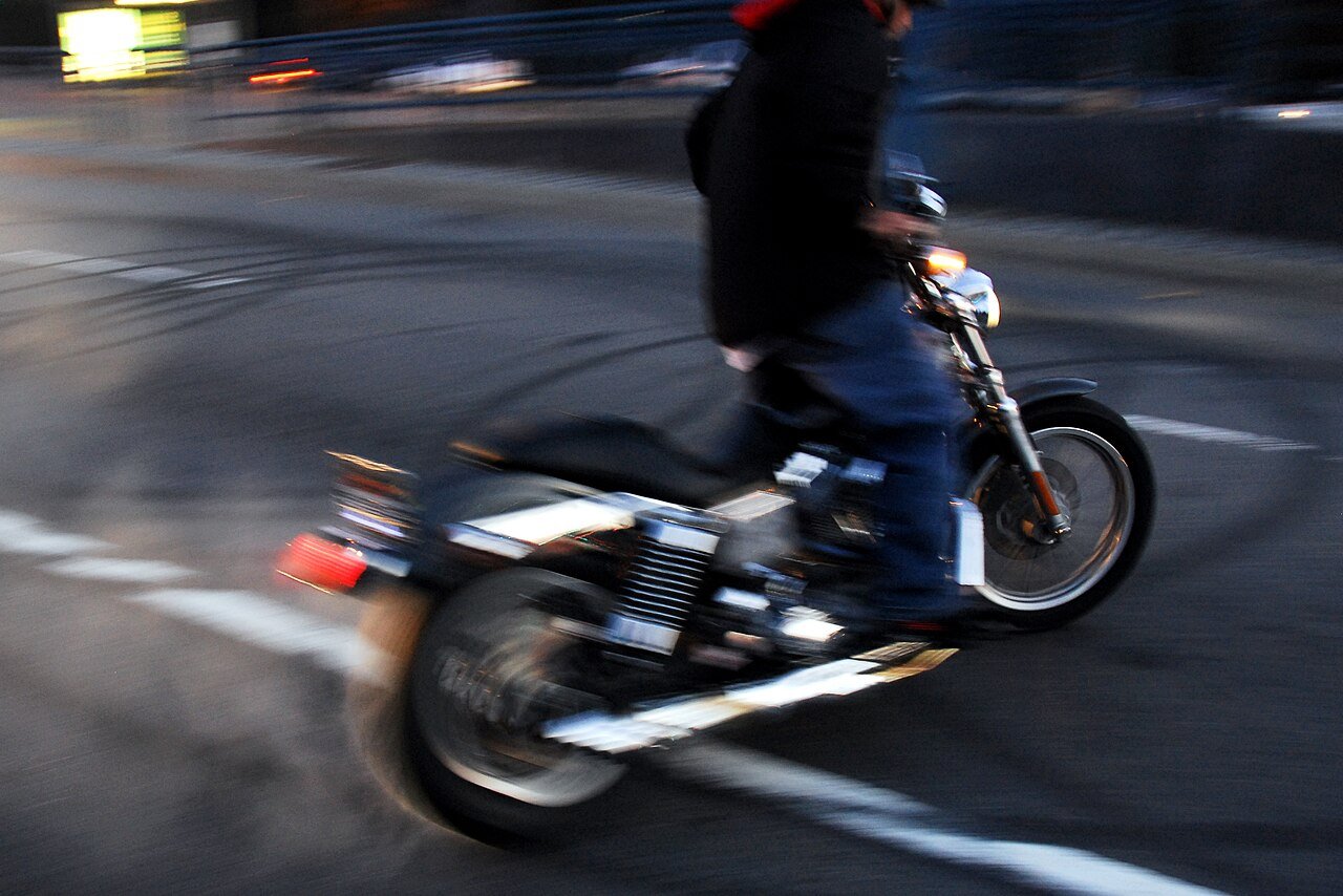 Burnout before a pass — heating the tires is how you fix a high-trap, slow-ET slip
