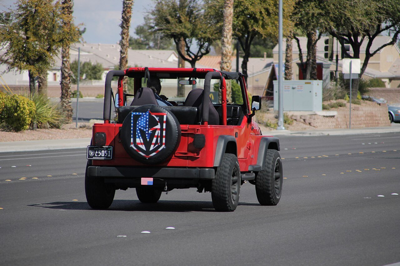 Jeep on the trail — its crawl ratio decides whether it idles over obstacles or needs throttle and clutch slip